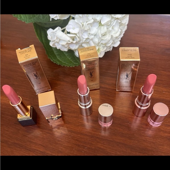 Yves Saint Laurent Lipstick Collection - Vibrant Pink Shades - Picture 1 of 5